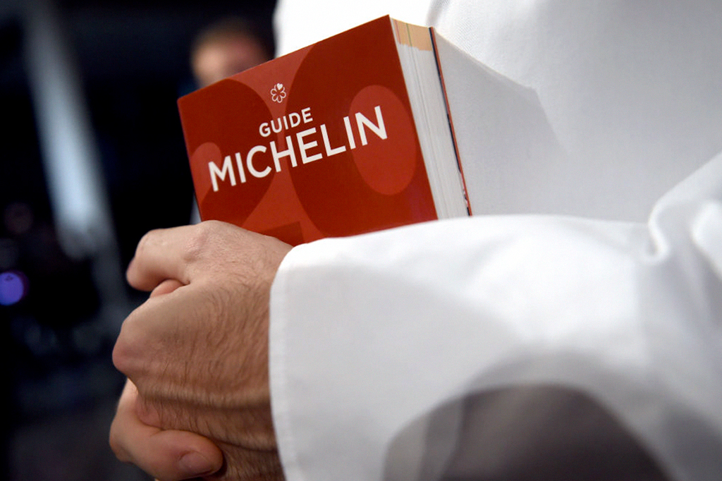 Apresentação do Guia Michelin 2017.