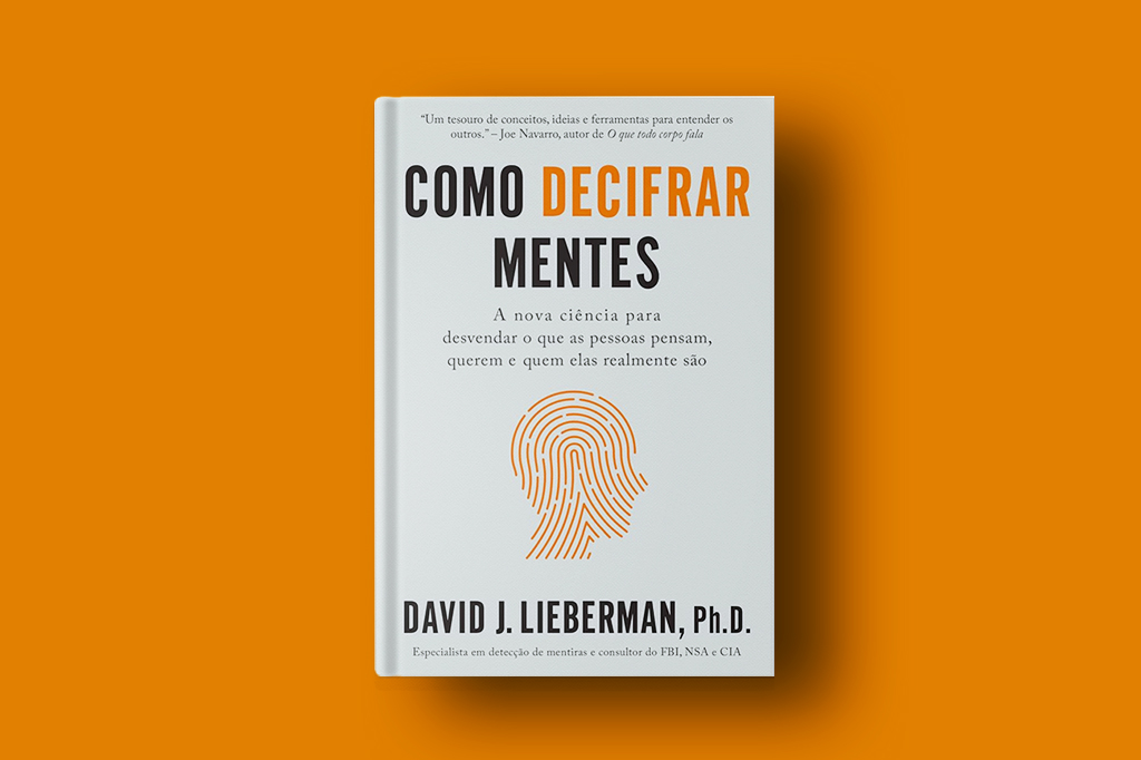 Capa do livro "Como decifrar mentes" de David J. Lieberman.