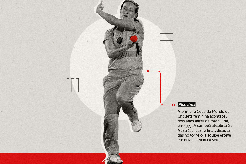 Jogadora da seleção de críquete da Austrália, a maior potência do críquete feminino: das 12 finais da história da Copa do Mundo, a equipe esteve em nove – e venceu sete.