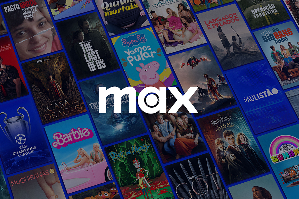 Logo do novo streaming "Max"