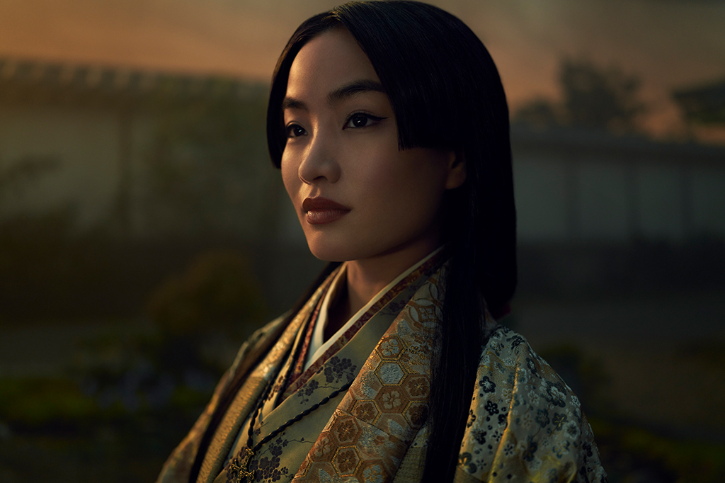 Personagem de Anna Sawai, Toda Mariko, da série "Xógum: A Gloriosa Saga do Japão" (2024).
