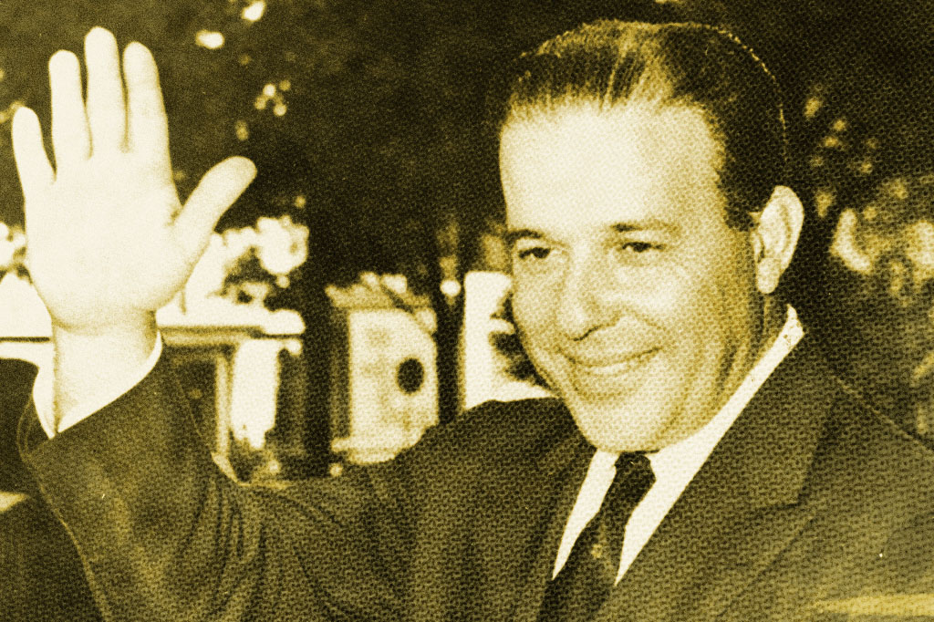 João Goulart, vice-presidente do Brasil.