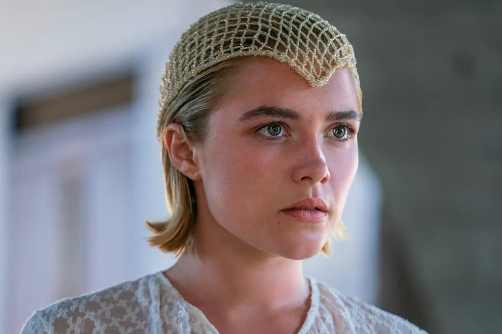 Florence Pugh interpretando Irulan em Duna: Parte 2 (2024).