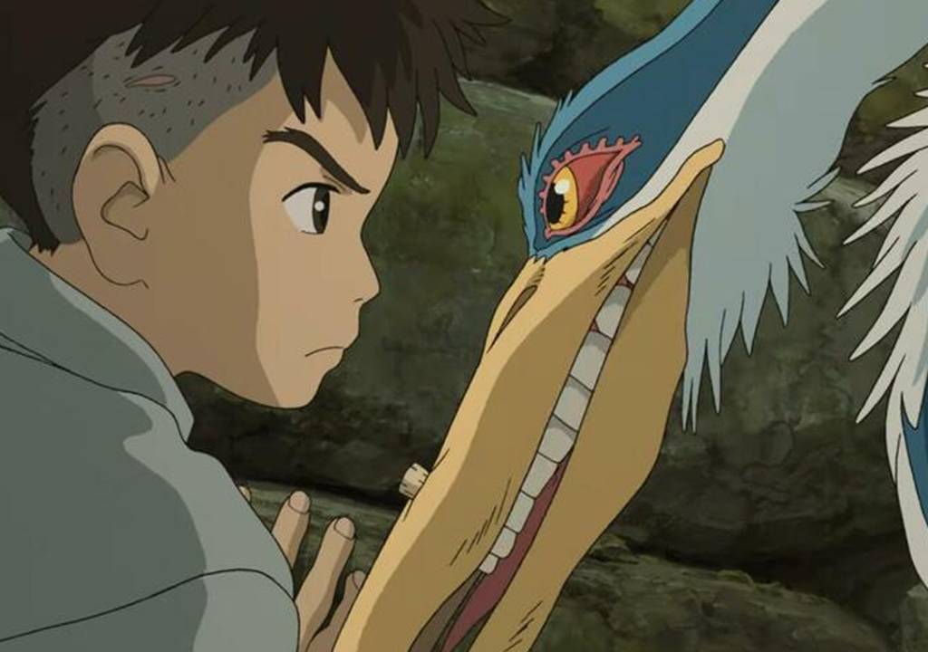 Imagem do filme O Menino e a Garca (2023).