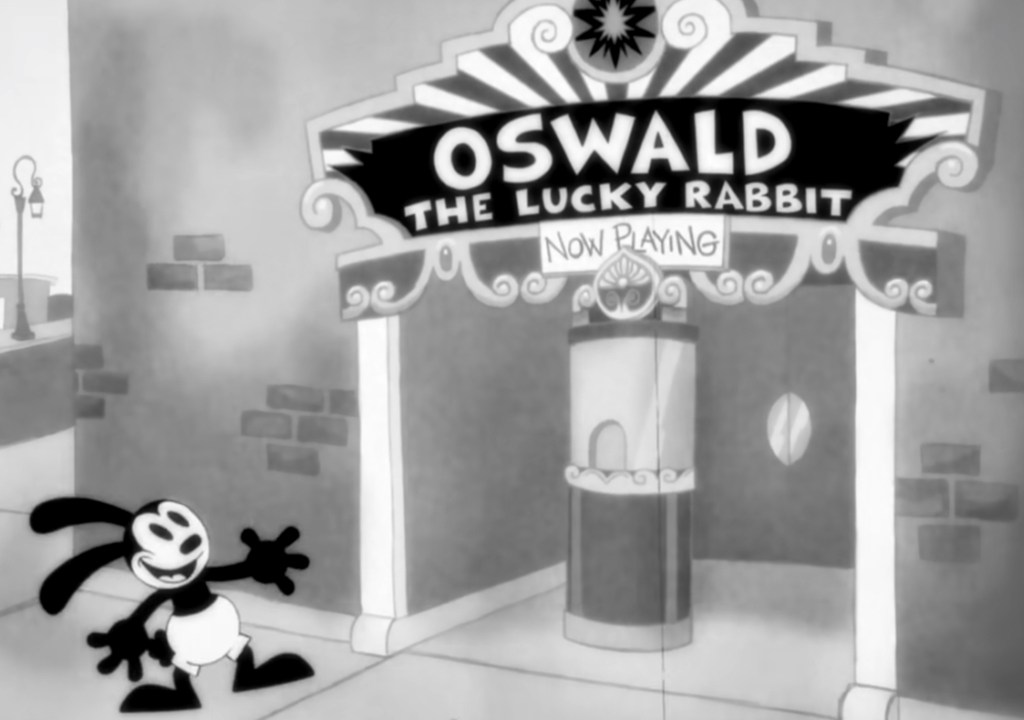 Cena da animação Oswaldo, O Coelho Sortudo (2022).