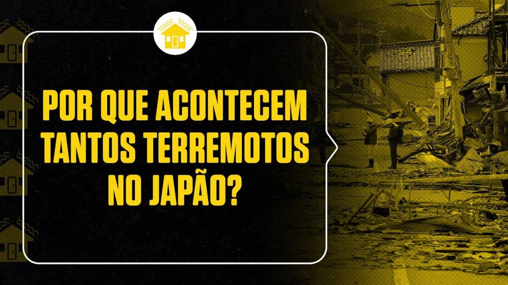 Por que acontecem tantos terremotos no Japão?