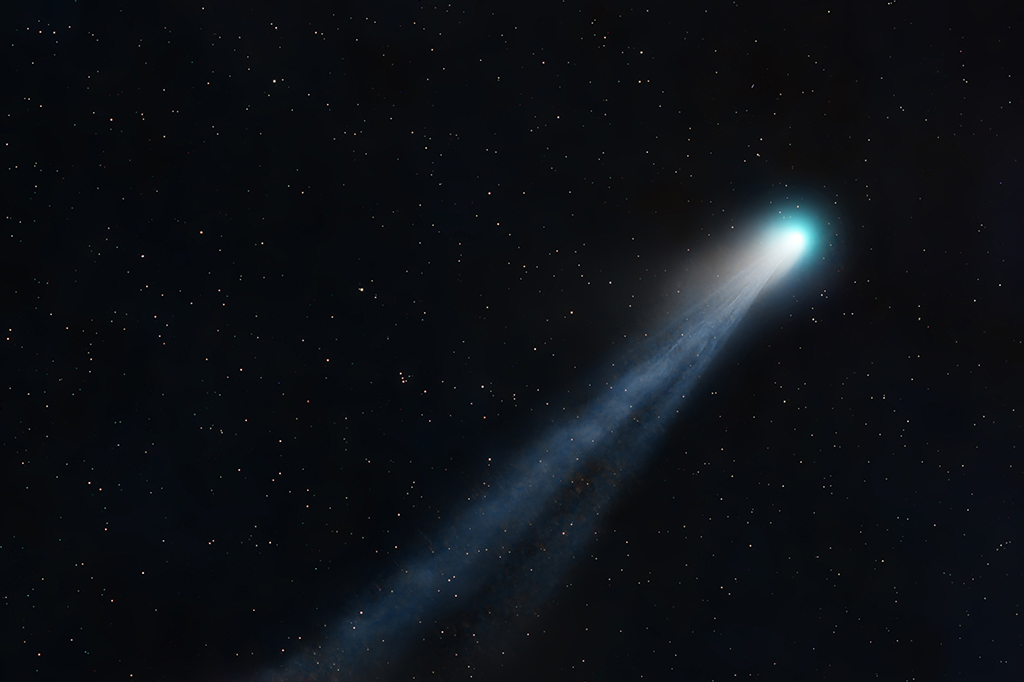 Cometa 12P/Pons-Brooks. também chamado de Cometa do Diabo.