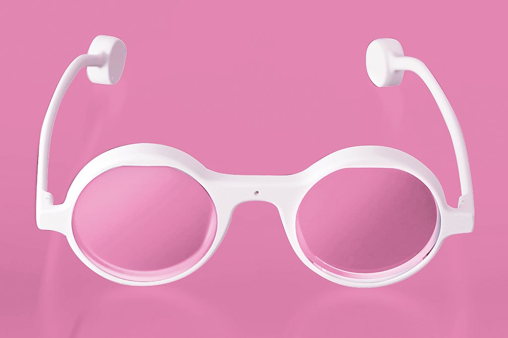 Um par de óculos com IA