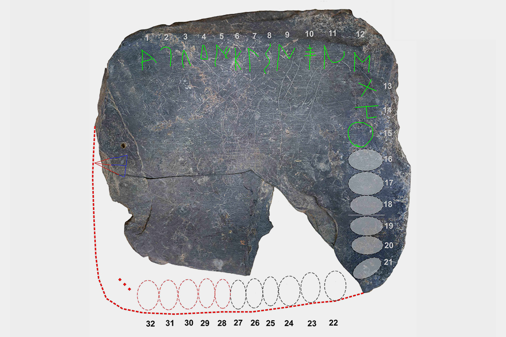 Alfabeto de antiga civilização é descoberto graças a postagem em rede social