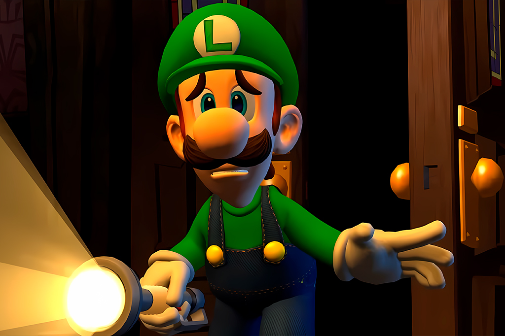 Cena do jogo Luigis Mansion 2 HD