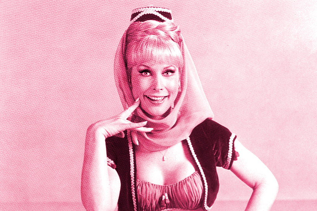 Imagem da atriz Barbara Eden.