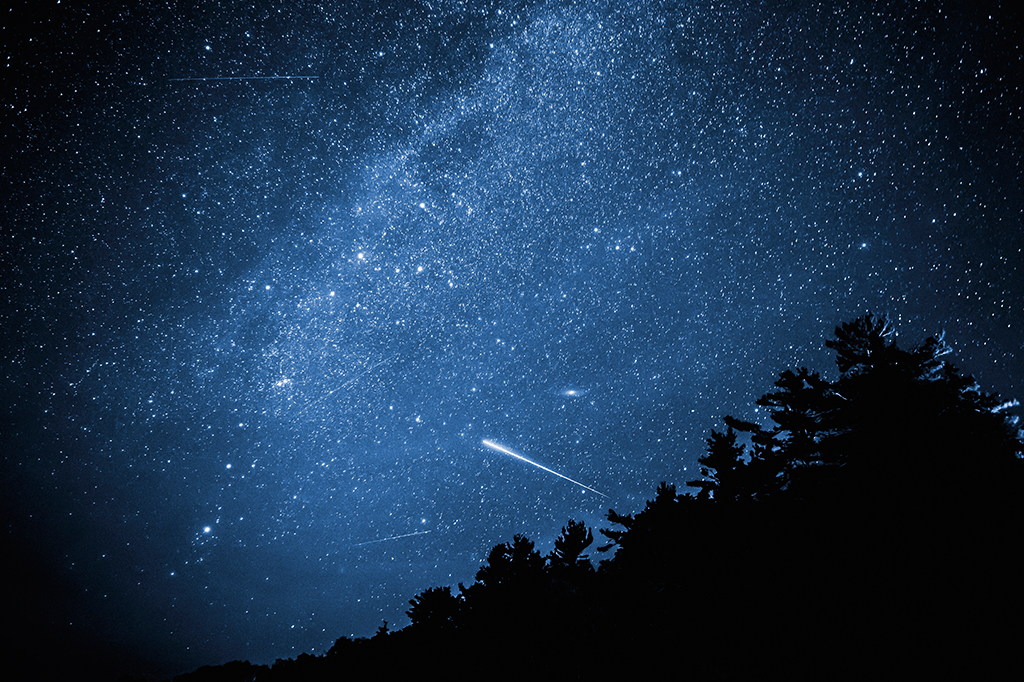 Agosto é temporada de estrelas-cadentes – encontre um bom local para vê-las