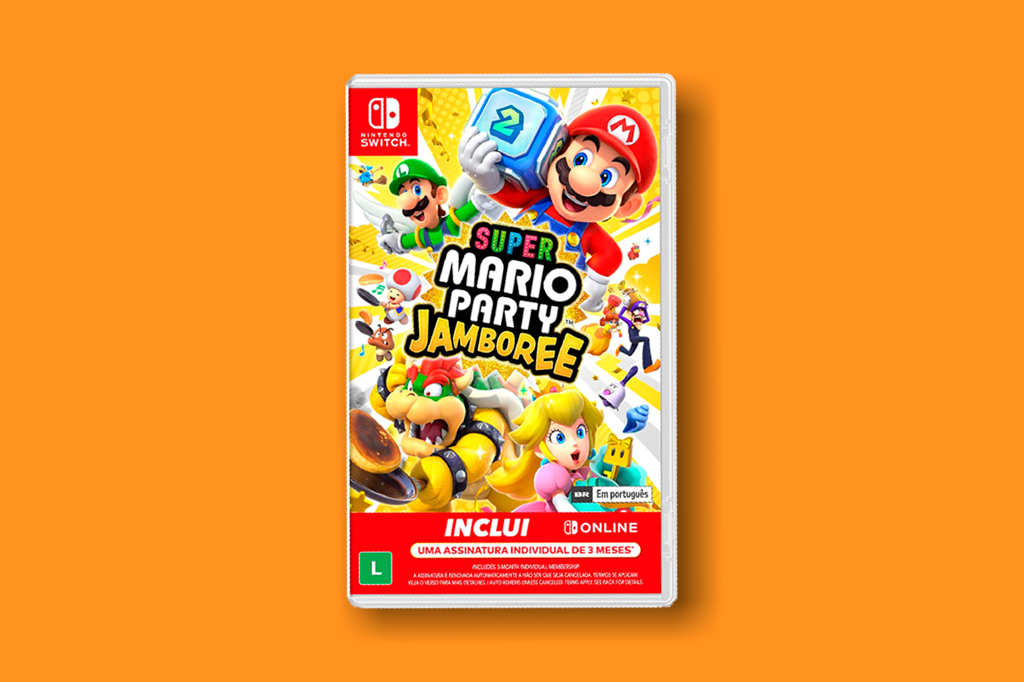 Foto do jogo Super Mario Party Jamboree.