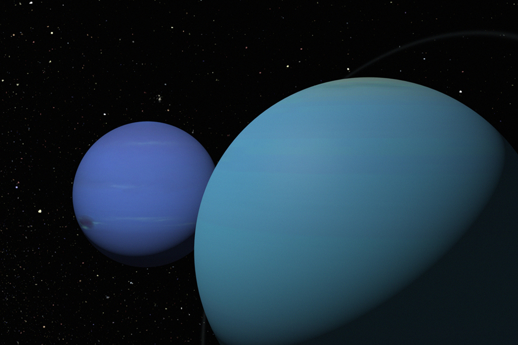 Urano e Netuno podem ter grandes oceanos de água escondidos