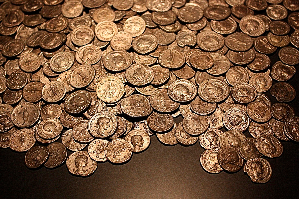 Tesouro de moedas datadas da Roma Antiga encontrado perto de Utreque