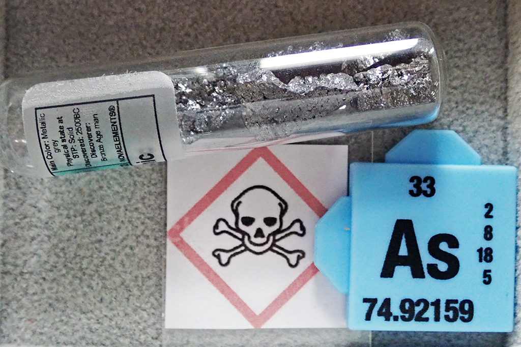 Como ocorre a intoxicação por arsênio, que já foi chamado de ‘rei dos venenos’