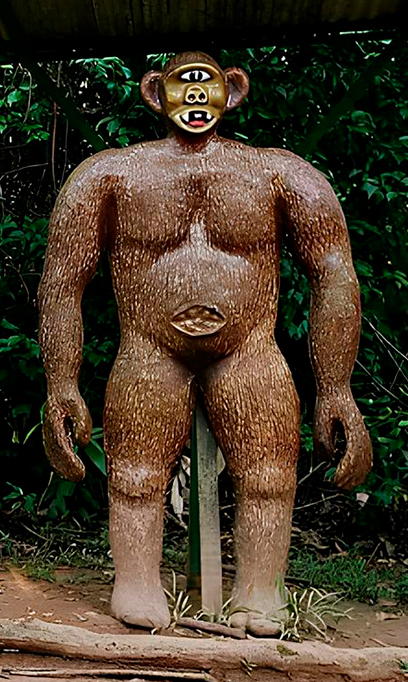 2601-magafauna-layout_site Fotografia Estátua do Mapinguari, Parque Ambiental Chico Mendes, Rio Branco , Brasil