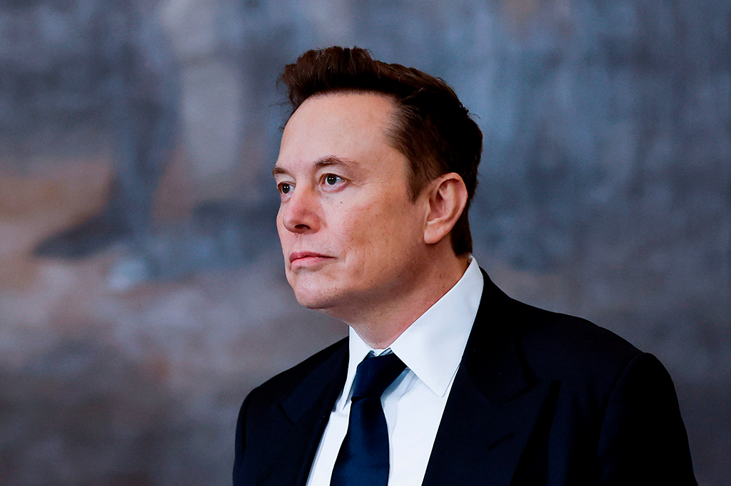 Fotografia do Elon Musk.