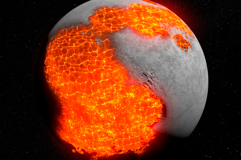 Lado oculto da Lua era um oceano de lava, confirmam evidências de sonda chinesa