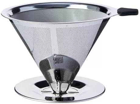 Coador Filtro De Café 103 Inox Peneira Aço Sem Uso De Papel Onyon