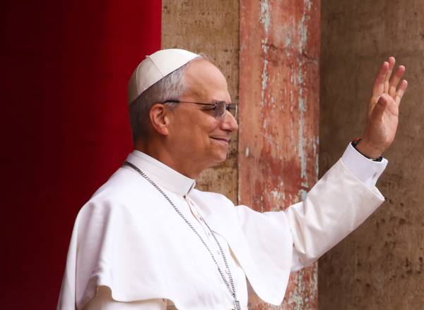 Fotografia do Papa León XIV.