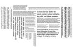 Imagem, em fundo branco, com parágrafos aleatórios do texto latino Lorem Ipsum.