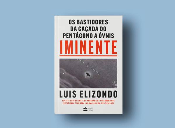 Imagem, em fundo azul, do livro Iminente.