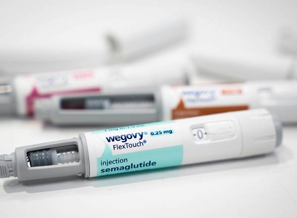 Fotografia domedicamento para emagrecimento Wegovy.