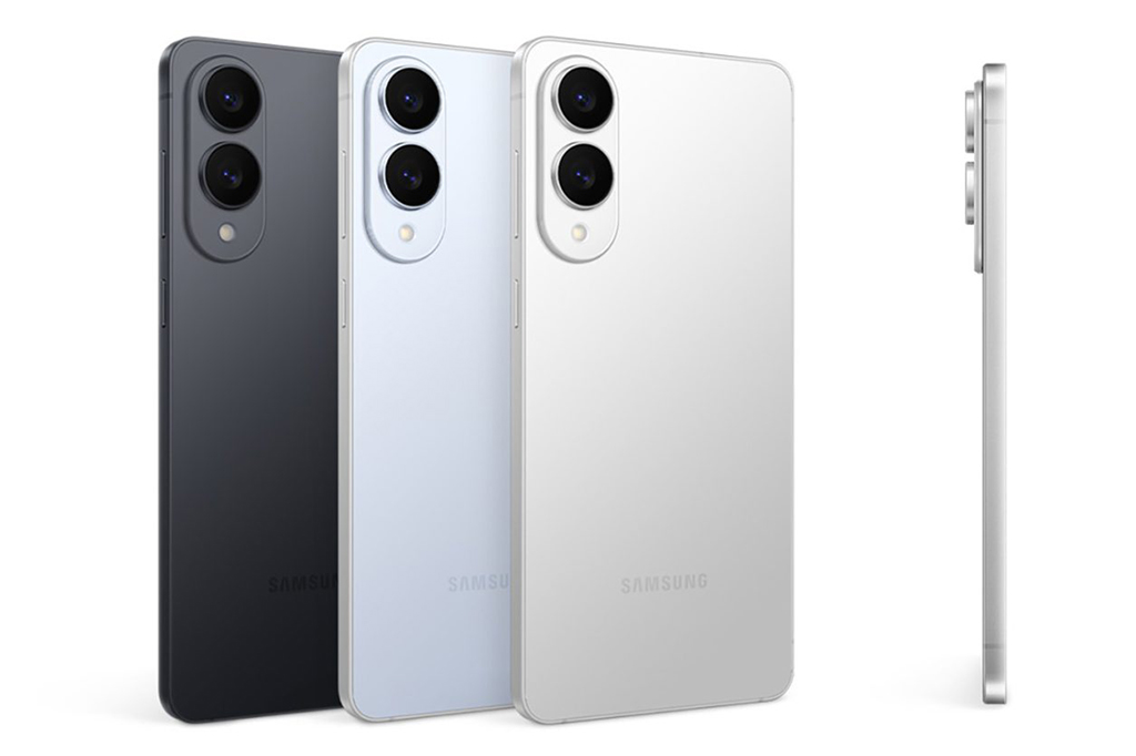 Fotografia do novo celular da Samsung.