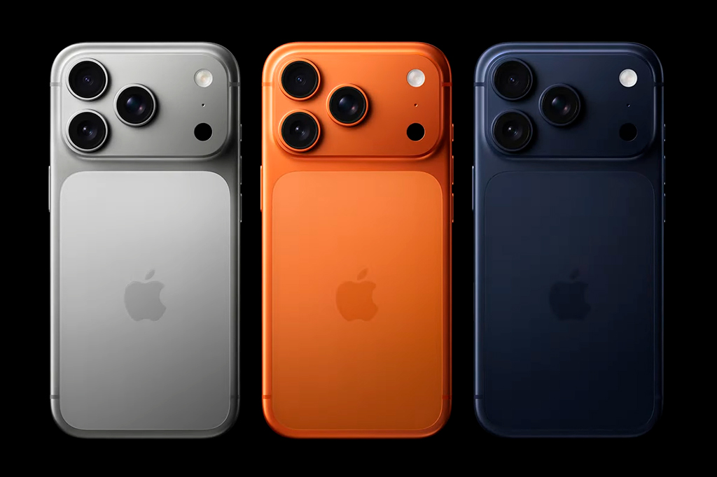 Fotografia do IPhone 17 Pro.