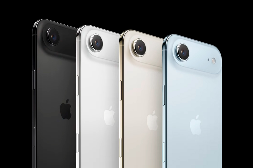 Fotografia do IPhone Air.