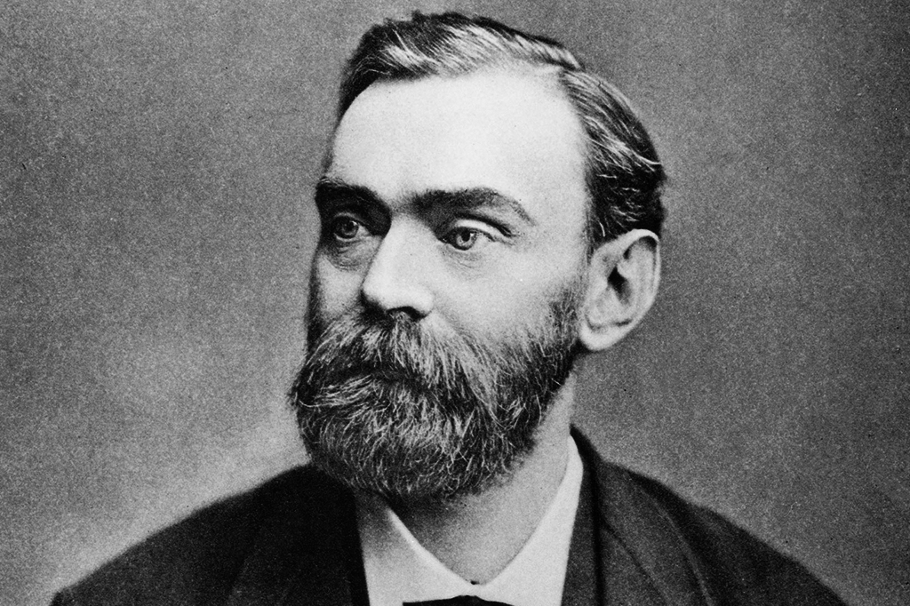 Imagem de Alfred Nobel.