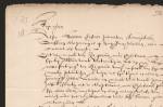Fotografia da Carta de Pedro Poty, 1631.