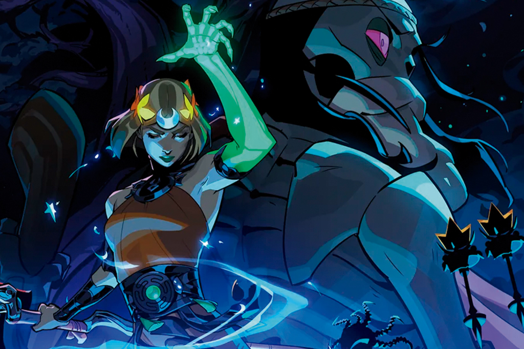 Imagem da deusa Hades.