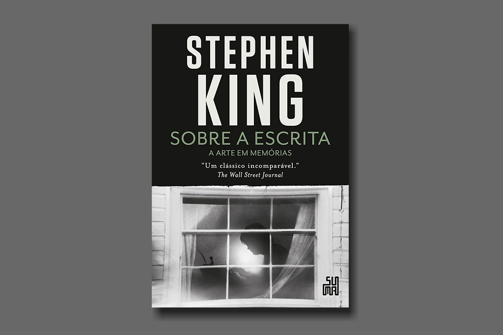 Imagem do Sobre a escrita: A arte em memórias, em um fundo cinza.