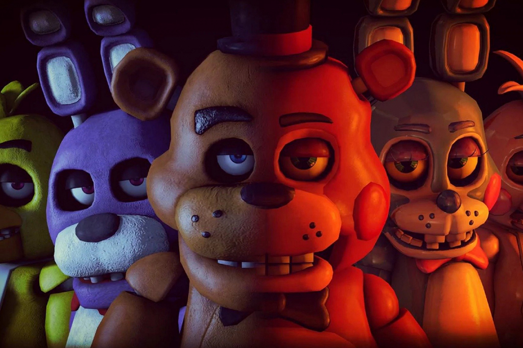 Fotografia do jogo Five Nights at Freddy's.