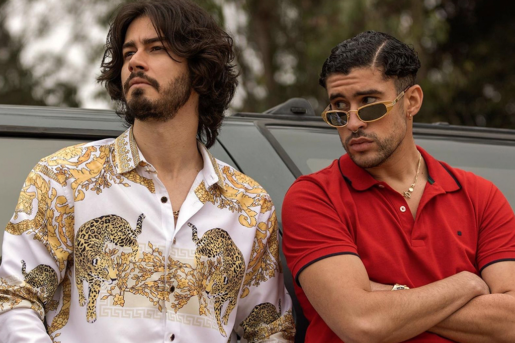 Fotografia do Bad Bunny na série Narcos.