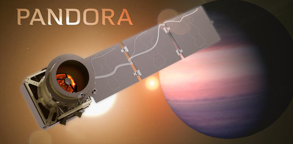 Ilustra&ccedil;&atilde;o do Telesc&oacute;pio Espacial Pandora, da Nasa.