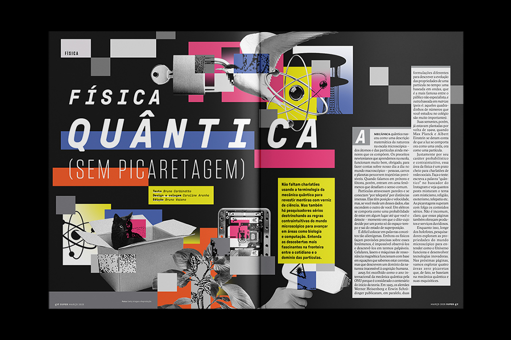 Imagem da mat&eacute;ria F&iacute;sica Qu&acirc;ntica (sem picaretagem) da edi&ccedil;&atilde;o 473.