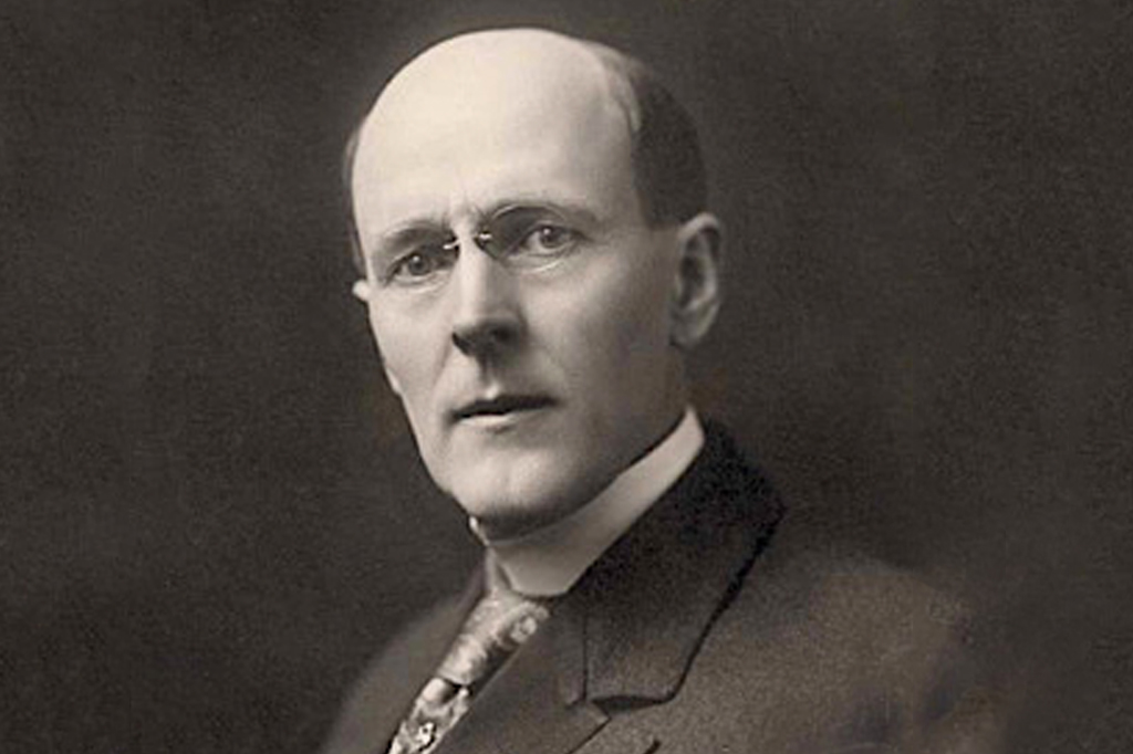 Imagem do advogado Paul Percy Harris fundador do Rotary Club.