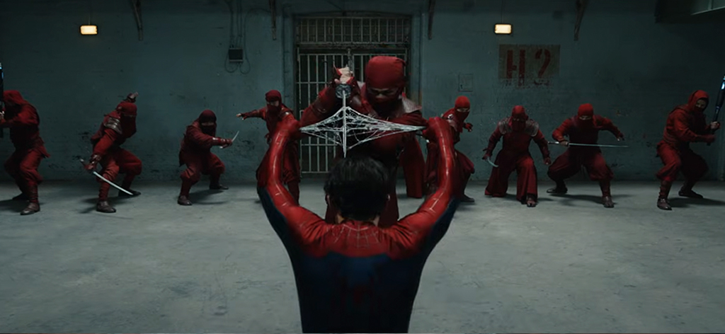 Fotografia de divulga&ccedil;&atilde;o do novo filme do Homem-Aranha: Um Novo Dia.