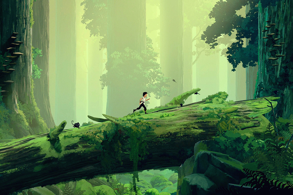 Captura da tela do jogo "Planet of Lana II".