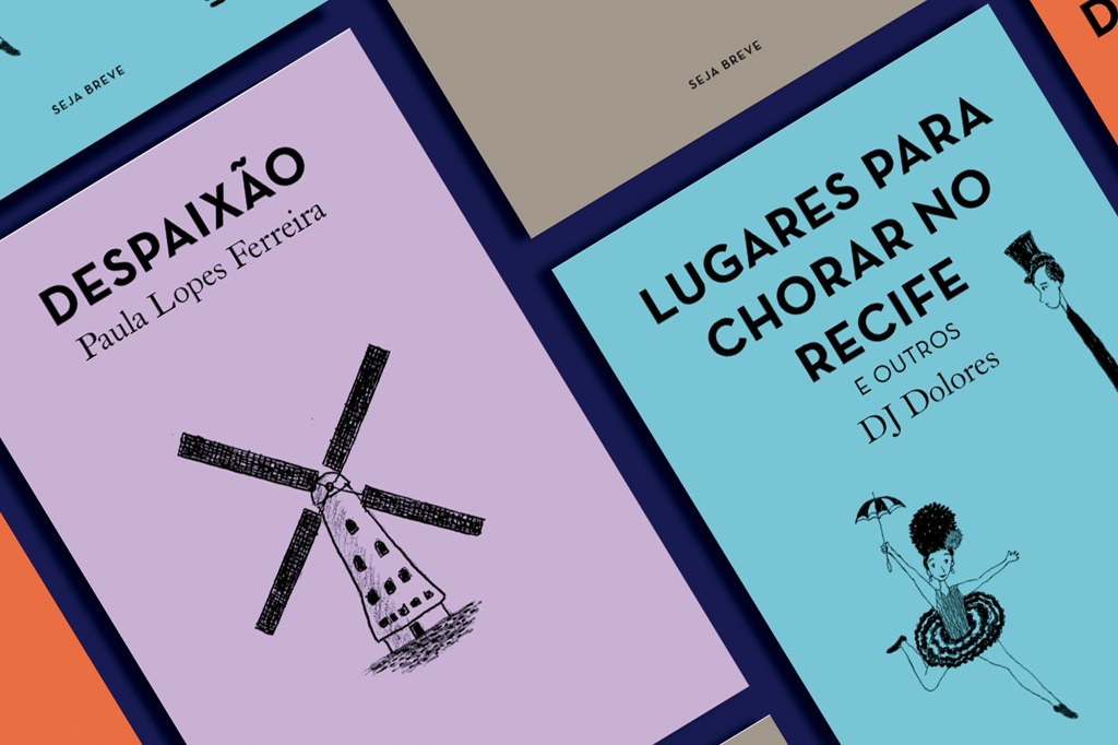 Imagem de capas de livros.