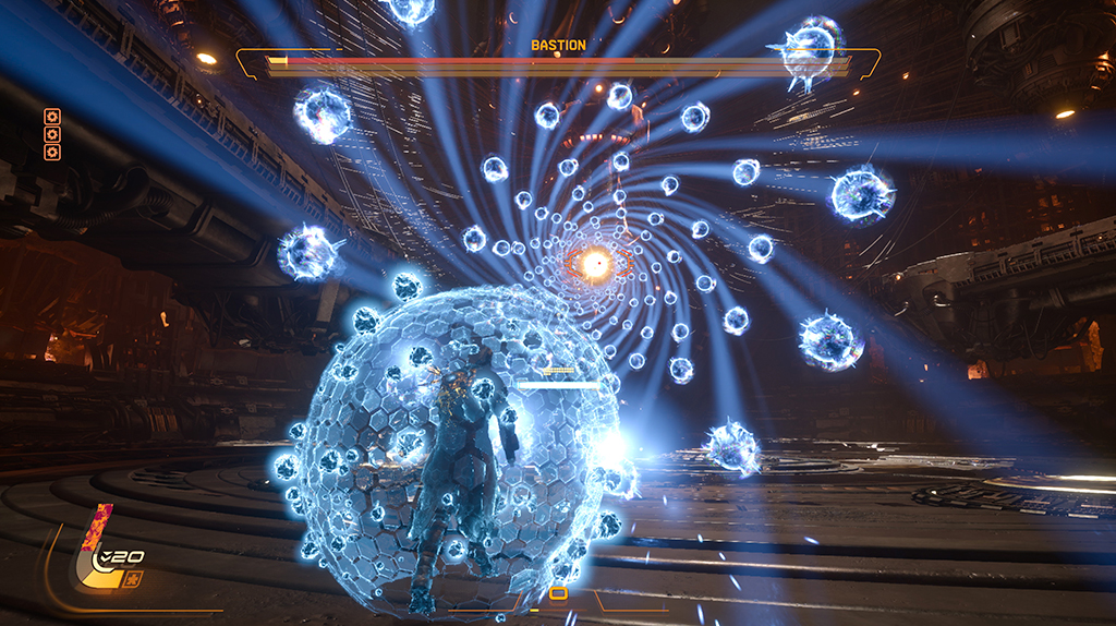 Captura da tela do jogo Saros.