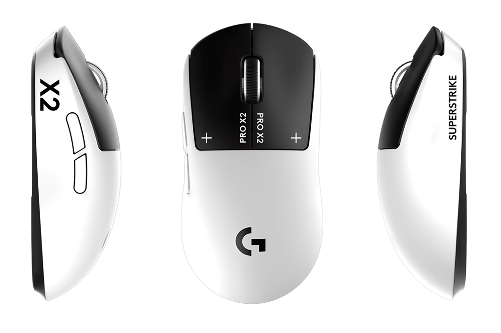 Imagem, em fundo branco, de um mouse de computador.